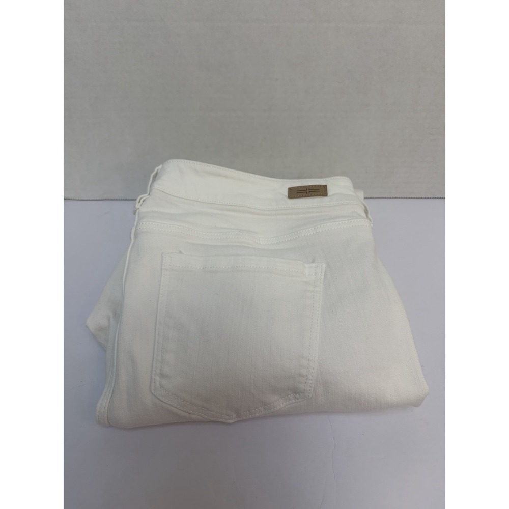 Liverpool Los Angeles Mid-Rise White Ankle Skinny Jean Sz 12/31 Style #LM2005QY